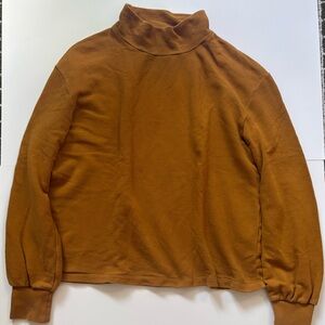 Madewell yellow Turtleneck Sweater